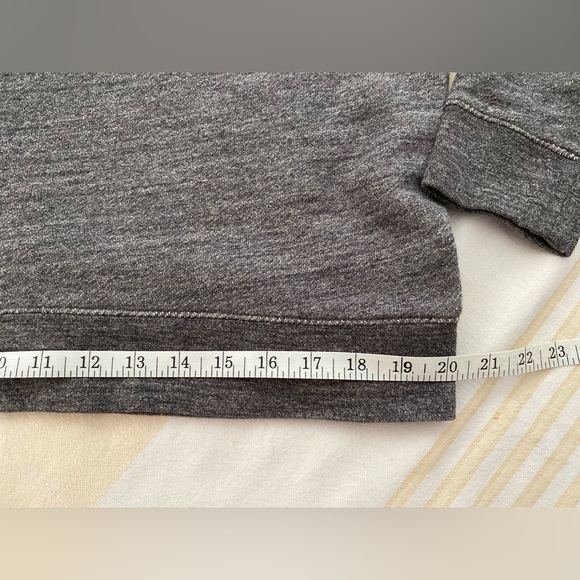 J. Crew 💎 Beloved Bejeweled Sweatshirt, Black Label, Raglan Sleeve, SZ L - Picture 8 of 14